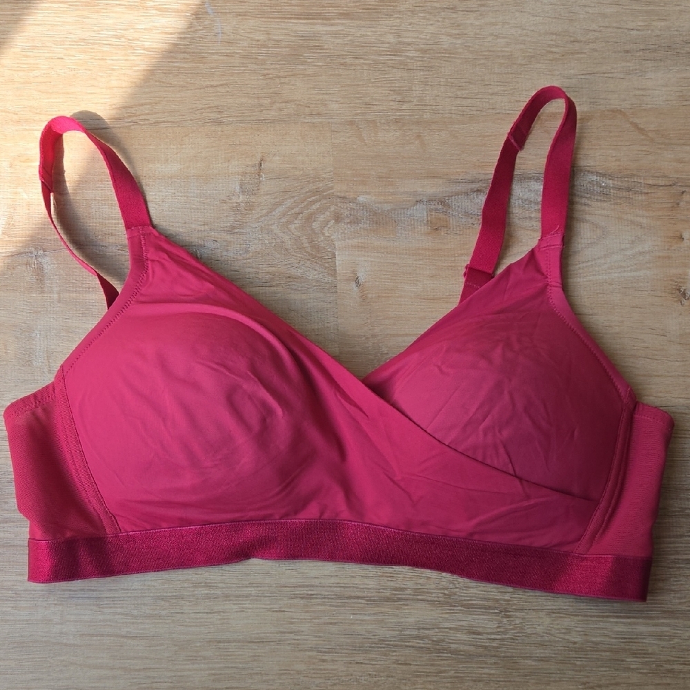 NWOT DEESE Wireless Textured T-Shirt Bra SZ 42B